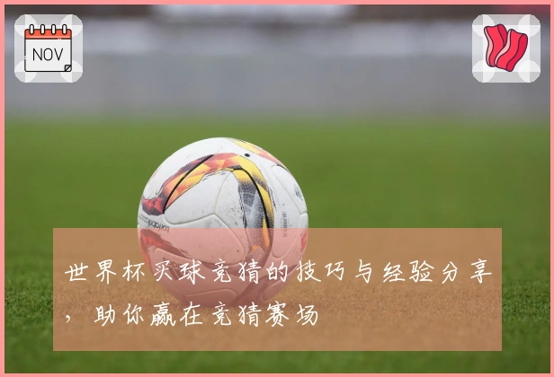 世界杯买球竞猜的技巧与经验分享，助你赢在竞猜赛场